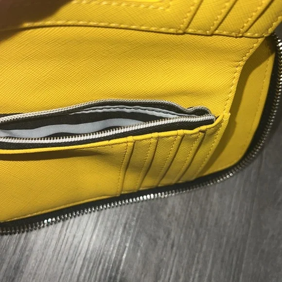 Marc Tetro Yellow Dachshund Cell Phone Wristlet/Wallet - Picture 5 of 6